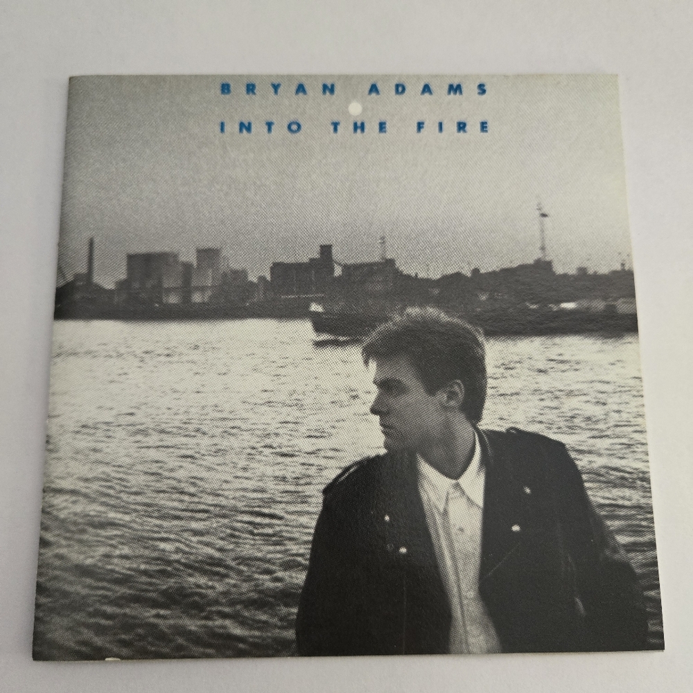 BRYAN ADAMS Into the Fire CD 1987 A&M Records 3907